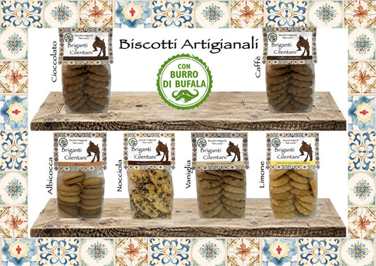 Biscotti Artigianali Cilento con Burro di Bufala (200g) Vari Gusti