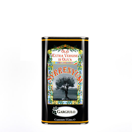 Olio extravergine di oliva Syrrenyum – formato lattina